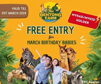 The-Bentong-Farm-Birthday-Bonanza-Promo-350x293 - Pahang Promotions & Freebies Sports,Leisure & Travel Theme Parks 