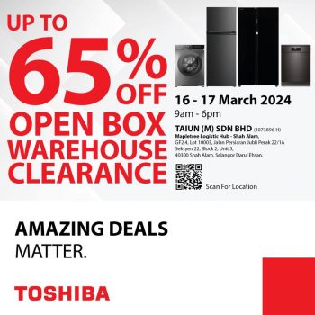 Toshiba-Warehouse-Sale-350x350 - Electronics & Computers Home Appliances IT Gadgets Accessories Kitchen Appliances Laptop Selangor Warehouse Sale & Clearance in Malaysia 