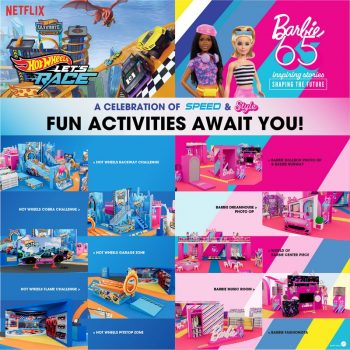 Toys-R-Us-Hot-Wheels-Lets-Race-Barbie-65th-Celebration-at-IOI-City-Mall-2-350x350 - Baby & Kids & Parenting Events & Fairs Selangor Toys 