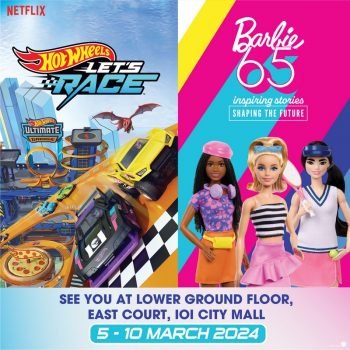 Toys-R-Us-Hot-Wheels-Lets-Race-Barbie-65th-Celebration-at-IOI-City-Mall-3-350x350 - Baby & Kids & Parenting Events & Fairs Selangor Toys 