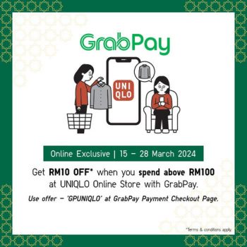 UNIQLO-Grabpay-Promo-350x350 - Apparels Fashion Accessories Fashion Lifestyle & Department Store Promotions & Freebies 