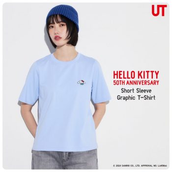 UNIQLO-Hello-Kitty-50th-Anniversary-UT-3-350x350 - Apparels Fashion Lifestyle & Department Store Johor Kedah Kelantan Kuala Lumpur Melaka Negeri Sembilan Pahang Penang Perak Perlis Promotions & Freebies Putrajaya Sabah Sarawak Selangor Terengganu 