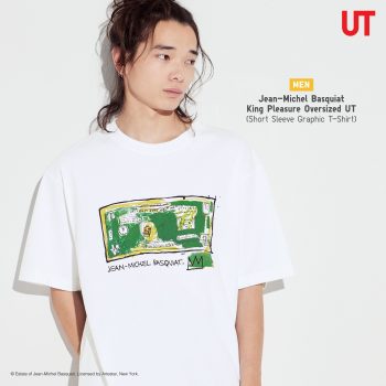UNIQLO-Jean-michel-Basquiat-King-Pleasure-Oversized-UT-7-350x350 - Apparels Fashion Accessories Fashion Lifestyle & Department Store Johor Kedah Kelantan Kuala Lumpur Melaka Negeri Sembilan Pahang Penang Perak Perlis Promotions & Freebies Putrajaya Sabah Sarawak Selangor Terengganu 