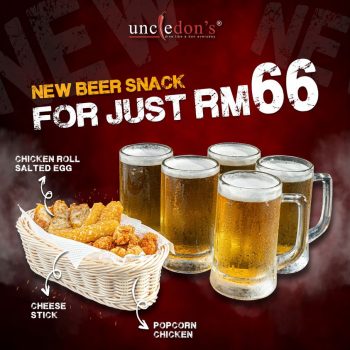 Uncle-Dons-New-Beer-Snack-Combo-Promo-350x350 - Food , Restaurant & Pub Johor Kedah Kelantan Kuala Lumpur Melaka Negeri Sembilan Pahang Penang Perak Perlis Promotions & Freebies Putrajaya Sabah Sales Happening Now In Malaysia Sarawak Selangor Terengganu 