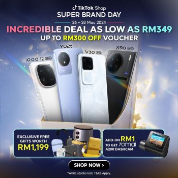 Vivo-Super-Brand-Day-on-Tiktok-Shop-350x350 - Electronics & Computers IT Gadgets Accessories Johor Kedah Kelantan Kuala Lumpur Melaka Negeri Sembilan Online Store Pahang Penang Perak Perlis Promotions & Freebies Putrajaya Sabah Sarawak Selangor Terengganu 