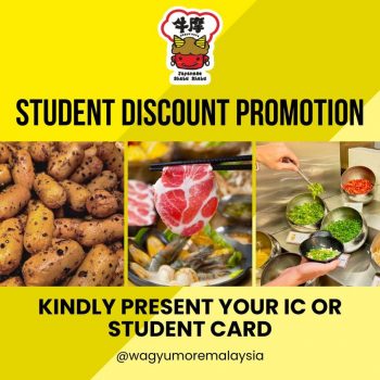 Wagyu-More-Student-Discount-Promo-350x350 - Food , Restaurant & Pub Kuala Lumpur Promotions & Freebies Sales Happening Now In Malaysia Selangor 