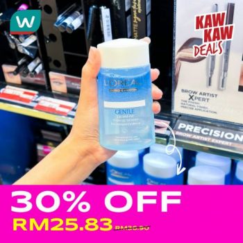 Watsons-Cosmetics-30-OFF-Promotion-1-350x350 - Beauty & Health Cosmetics Johor Kedah Kelantan Kuala Lumpur Melaka Negeri Sembilan Pahang Penang Perak Perlis Promotions & Freebies Putrajaya Sabah Sarawak Selangor Terengganu 