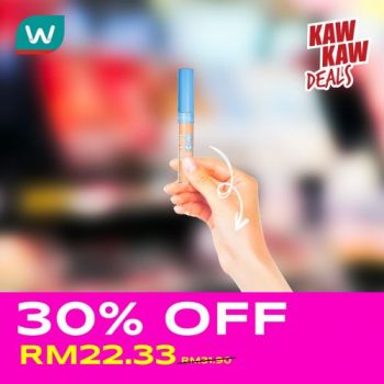 Watsons-Cosmetics-30-OFF-Promotion-23-350x350 - Beauty & Health Cosmetics Johor Kedah Kelantan Kuala Lumpur Melaka Negeri Sembilan Pahang Penang Perak Perlis Promotions & Freebies Putrajaya Sabah Sarawak Selangor Terengganu 