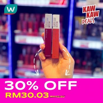 Watsons-Cosmetics-30-OFF-Promotion-25-350x350 - Beauty & Health Cosmetics Johor Kedah Kelantan Kuala Lumpur Melaka Negeri Sembilan Pahang Penang Perak Perlis Promotions & Freebies Putrajaya Sabah Sarawak Selangor Terengganu 