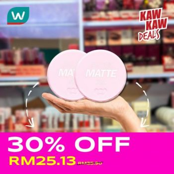 Watsons-Cosmetics-30-OFF-Promotion-3-350x350 - Beauty & Health Cosmetics Johor Kedah Kelantan Kuala Lumpur Melaka Negeri Sembilan Pahang Penang Perak Perlis Promotions & Freebies Putrajaya Sabah Sarawak Selangor Terengganu 