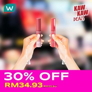 Watsons-Cosmetics-30-OFF-Promotion-5-350x350 - Beauty & Health Cosmetics Johor Kedah Kelantan Kuala Lumpur Melaka Negeri Sembilan Pahang Penang Perak Perlis Promotions & Freebies Putrajaya Sabah Sarawak Selangor Terengganu 
