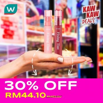 Watsons-Cosmetics-30-OFF-Promotion-8-350x350 - Beauty & Health Cosmetics Johor Kedah Kelantan Kuala Lumpur Melaka Negeri Sembilan Pahang Penang Perak Perlis Promotions & Freebies Putrajaya Sabah Sarawak Selangor Terengganu 