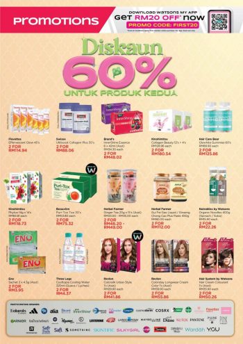 Watsons-Raya-Sale-Catalogue-22-350x495 - Beauty & Health Cosmetics Health Supplements Johor Kedah Kelantan Kuala Lumpur Malaysia Sales Melaka Negeri Sembilan Online Store Pahang Penang Perak Perlis Personal Care Putrajaya Sabah Sarawak Selangor Terengganu 