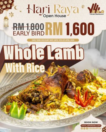 Yahala-Restaurant-Hari-Raya-Open-House-Catering-Early-Bird-Special-350x438 - Food , Restaurant & Pub Kuala Lumpur Promotions & Freebies Selangor 