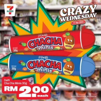 7-Eleven-Crazy-Wednesday-Promotion-2-350x350 - Johor Kedah Kelantan Kuala Lumpur Melaka Negeri Sembilan Pahang Penang Perak Perlis Promotions & Freebies Putrajaya Sabah Sarawak Selangor Supermarket & Hypermarket Terengganu 