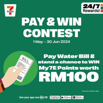 7-Eleven-Pay-Win-Contest-350x350 - Events & Fairs Johor Kedah Kelantan Kuala Lumpur Melaka Negeri Sembilan Pahang Penang Perak Perlis Putrajaya Sabah Sarawak Selangor Supermarket & Hypermarket Terengganu 