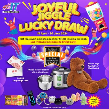 All-It-Hypermarket-Joyful-Jiggle-Lucky-Draw-350x350 - Computer Accessories Electronics & Computers Events & Fairs IT Gadgets Accessories Johor Kedah Kelantan Kuala Lumpur Melaka Negeri Sembilan Pahang Penang Perak Perlis Putrajaya Sabah Sarawak Selangor Terengganu 