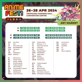 Anime-Fest-2024-at-Tropicana-Gardens-Mall-1-350x350 - Events & Fairs Kuala Lumpur Movie & Music & Games Selangor 