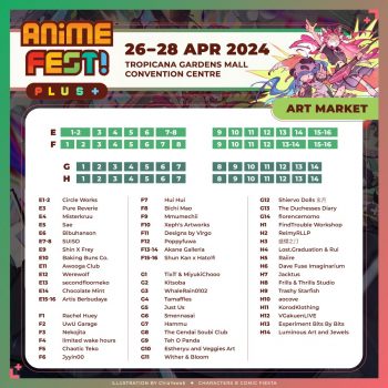 Anime-Fest-2024-at-Tropicana-Gardens-Mall-2-350x350 - Events & Fairs Kuala Lumpur Movie & Music & Games Selangor 