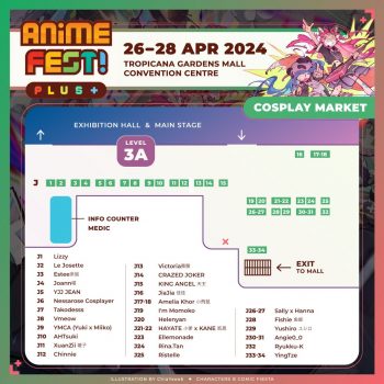 Anime-Fest-2024-at-Tropicana-Gardens-Mall-3-350x350 - Events & Fairs Kuala Lumpur Movie & Music & Games Selangor 