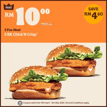 Burger-King-Coupons-Deal-14-350x350 - Burger Food , Restaurant & Pub Johor Kedah Kelantan Kuala Lumpur Melaka Negeri Sembilan Pahang Penang Perak Perlis Promotions & Freebies Putrajaya Sabah Sarawak Selangor Terengganu 