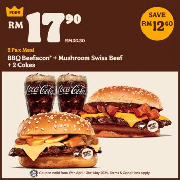 Burger-King-Coupons-Deal-16-350x350 - Burger Food , Restaurant & Pub Johor Kedah Kelantan Kuala Lumpur Melaka Negeri Sembilan Pahang Penang Perak Perlis Promotions & Freebies Putrajaya Sabah Sarawak Selangor Terengganu 