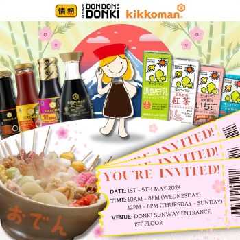 DON-DON-DONKI-Kikkoman-Roadshow-350x350 - Food , Restaurant & Pub Promotions & Freebies Selangor 