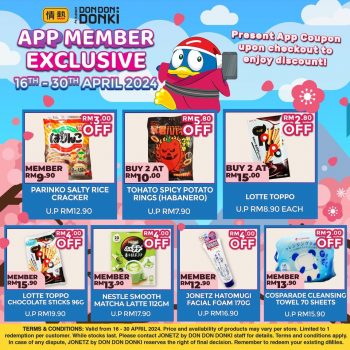 DON-DON-DONKI-Member-Exclusive-Promo-1-350x350 - Beverages Food , Restaurant & Pub Kuala Lumpur Promotions & Freebies Sales Happening Now In Malaysia Selangor 