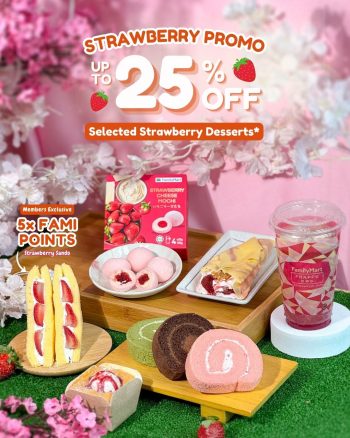 FamilyMart-Strawberry-Promo-350x438 - Johor Kedah Kelantan Kuala Lumpur Melaka Negeri Sembilan Pahang Penang Perak Perlis Promotions & Freebies Putrajaya Sabah Sarawak Selangor Supermarket & Hypermarket Terengganu 