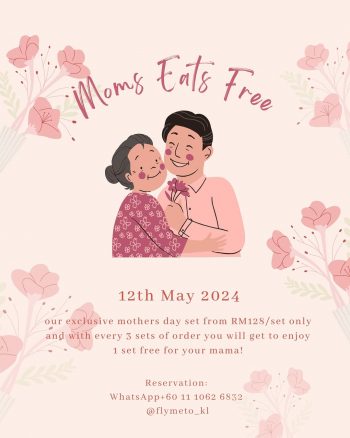 Fly-Me-To-Mothers-Day-Special-350x438 - Food , Restaurant & Pub Kuala Lumpur Promotions & Freebies Sales Happening Now In Malaysia Selangor 