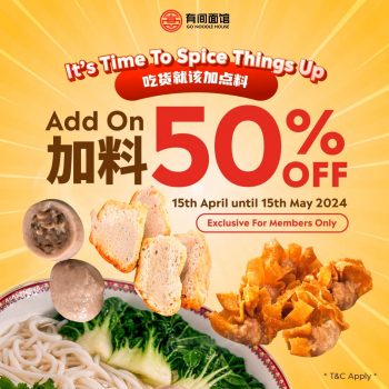 GO-Noodle-House-Members-Exclusive-Deal-350x350 - Food , Restaurant & Pub Johor Kedah Kelantan Kuala Lumpur Melaka Negeri Sembilan Pahang Penang Perak Perlis Promotions & Freebies Putrajaya Sabah Sarawak Selangor Terengganu 