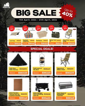 Goritta-2nd-year-Anniversary-Move-out-Clearance-Bonanza-1-350x438 - Johor Outdoor Sports Warehouse Sale & Clearance in Malaysia 