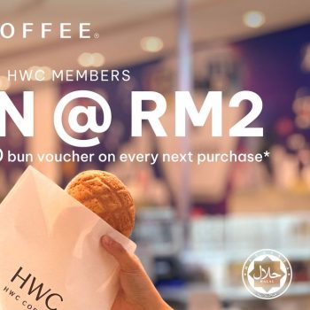 HWC-Coffee-RM2-Bun-Promo-1-350x350 - Beverages Food , Restaurant & Pub Johor Kedah Kelantan Kuala Lumpur Melaka Negeri Sembilan Pahang Penang Perak Perlis Promotions & Freebies Putrajaya Sabah Sarawak Selangor Terengganu 
