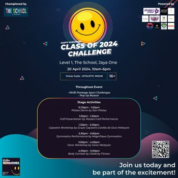 Happy-Hormones-Class-of-2024-Challenge-at-Jaya-One-2-350x350 - Events & Fairs Movie & Music & Games Sales Happening Now In Malaysia Selangor 