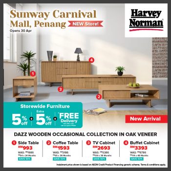 Harvey-Norman-Opening-Deal-at-Sunway-Carnival-Mall-10-350x350 - Electronics & Computers Furniture Home & Garden & Tools Home Appliances Home Decor Kitchen Appliances Penang Promotions & Freebies 