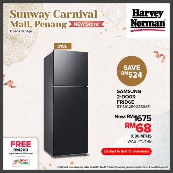 Harvey-Norman-Opening-Deal-at-Sunway-Carnival-Mall-2-350x350 - Electronics & Computers Furniture Home & Garden & Tools Home Appliances Home Decor Kitchen Appliances Penang Promotions & Freebies 