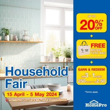 HomePro-Household-Fair-at-Mutiara-Damansara-350x350 - Beddings Events & Fairs Furniture Home & Garden & Tools Home Decor Selangor 