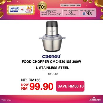 HomePro-PayDay-Sale-5.5-Sale-13-350x350 - Electronics & Computers Home Appliances Johor Kedah Kelantan Kitchen Appliances Kuala Lumpur Malaysia Sales Melaka Negeri Sembilan Online Store Pahang Penang Perak Perlis Putrajaya Sabah Sarawak Selangor Terengganu 