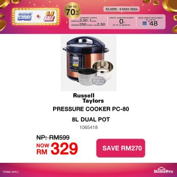 HomePro-PayDay-Sale-5.5-Sale-17-350x350 - Electronics & Computers Home Appliances Johor Kedah Kelantan Kitchen Appliances Kuala Lumpur Malaysia Sales Melaka Negeri Sembilan Online Store Pahang Penang Perak Perlis Putrajaya Sabah Sarawak Selangor Terengganu 