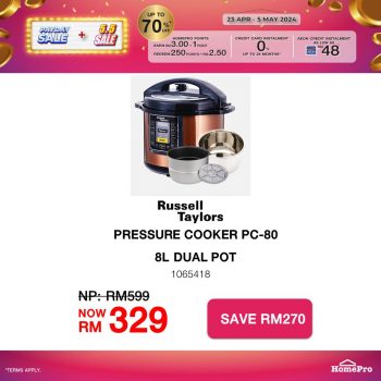 HomePro-PayDay-Sale-5.5-Sale-17-350x350 - Electronics & Computers Home Appliances Johor Kedah Kelantan Kitchen Appliances Kuala Lumpur Malaysia Sales Melaka Negeri Sembilan Online Store Pahang Penang Perak Perlis Putrajaya Sabah Sales Happening Now In Malaysia Sarawak Selangor Terengganu 