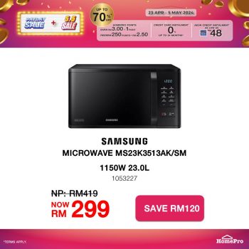 HomePro-PayDay-Sale-5.5-Sale-20-350x350 - Electronics & Computers Home Appliances Johor Kedah Kelantan Kitchen Appliances Kuala Lumpur Malaysia Sales Melaka Negeri Sembilan Online Store Pahang Penang Perak Perlis Putrajaya Sabah Sales Happening Now In Malaysia Sarawak Selangor Terengganu 