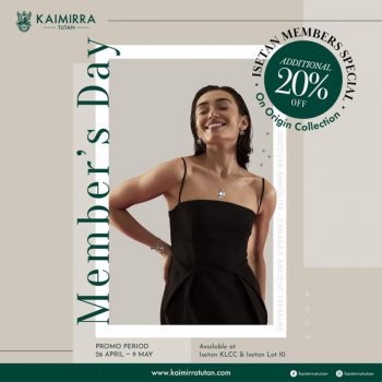 Isetan-Kaimirra-Tutan-Promo-350x350 - Fashion Lifestyle & Department Store Gifts , Souvenir & Jewellery Jewels Kuala Lumpur Promotions & Freebies Sales Happening Now In Malaysia Selangor 