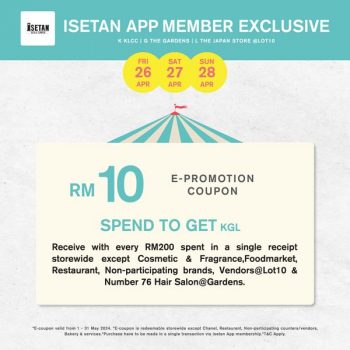 Isetan-Member-Carnival-Sale-1-350x350 - Fashion Lifestyle & Department Store Kuala Lumpur Malaysia Sales Selangor 