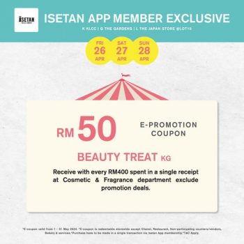 Isetan-Member-Carnival-Sale-2-350x350 - Fashion Lifestyle & Department Store Kuala Lumpur Malaysia Sales Selangor 