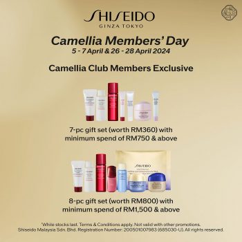 Isetan-SHISEIDO-Camellia-Members-Day-Promo-1-350x350 - Beauty & Health Promotions & Freebies Skincare 