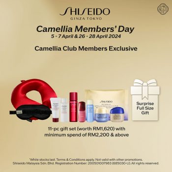 Isetan-SHISEIDO-Camellia-Members-Day-Promo-2-350x350 - Beauty & Health Promotions & Freebies Skincare 