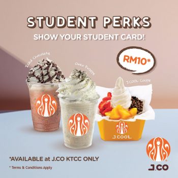 J.CO-Student-Perks-Promo-350x350 - Food , Restaurant & Pub Promotions & Freebies Terengganu 