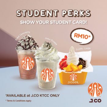 J.CO-Students-Perks-350x350 - Food , Restaurant & Pub Promotions & Freebies Sales Happening Now In Malaysia Terengganu 