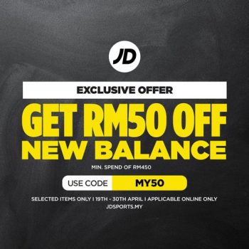 JD-Sports-New-Balance-Promo-350x350 - Apparels Fashion Lifestyle & Department Store Footwear Johor Kedah Kelantan Kuala Lumpur Melaka Negeri Sembilan Online Store Pahang Penang Perak Perlis Promotions & Freebies Putrajaya Sabah Sarawak Selangor Terengganu 