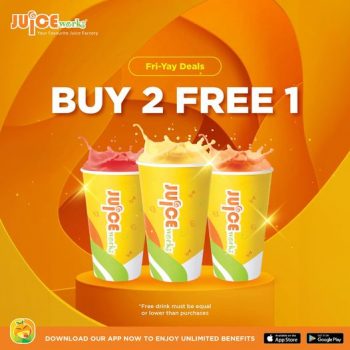 Juice-Works-Buy-2-Free-1-Promo-350x350 - Beverages Food , Restaurant & Pub Johor Kedah Kelantan Kuala Lumpur Melaka Negeri Sembilan Pahang Penang Perak Perlis Promotions & Freebies Putrajaya Sabah Sarawak Selangor Terengganu 